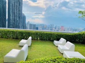 Terrasse sur le toit