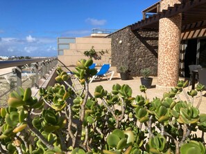 Terrace/patio - Beach Apartment Marfolin 17 El Cotillo Adults Only (El Cotillo)
