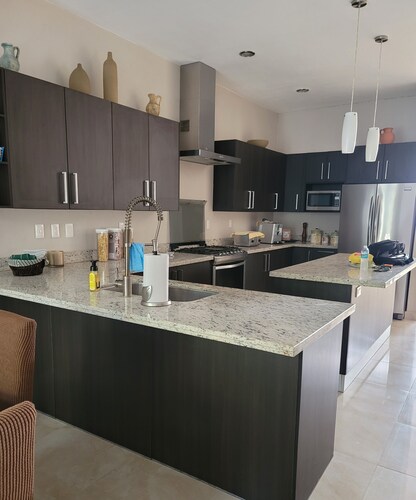 Very nice 2-bedroom house in superb Mahahual with WiFi, AC
Home away from home.