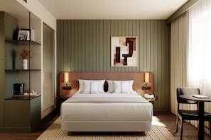 1 bedroom, minibar, in-room safe, desk