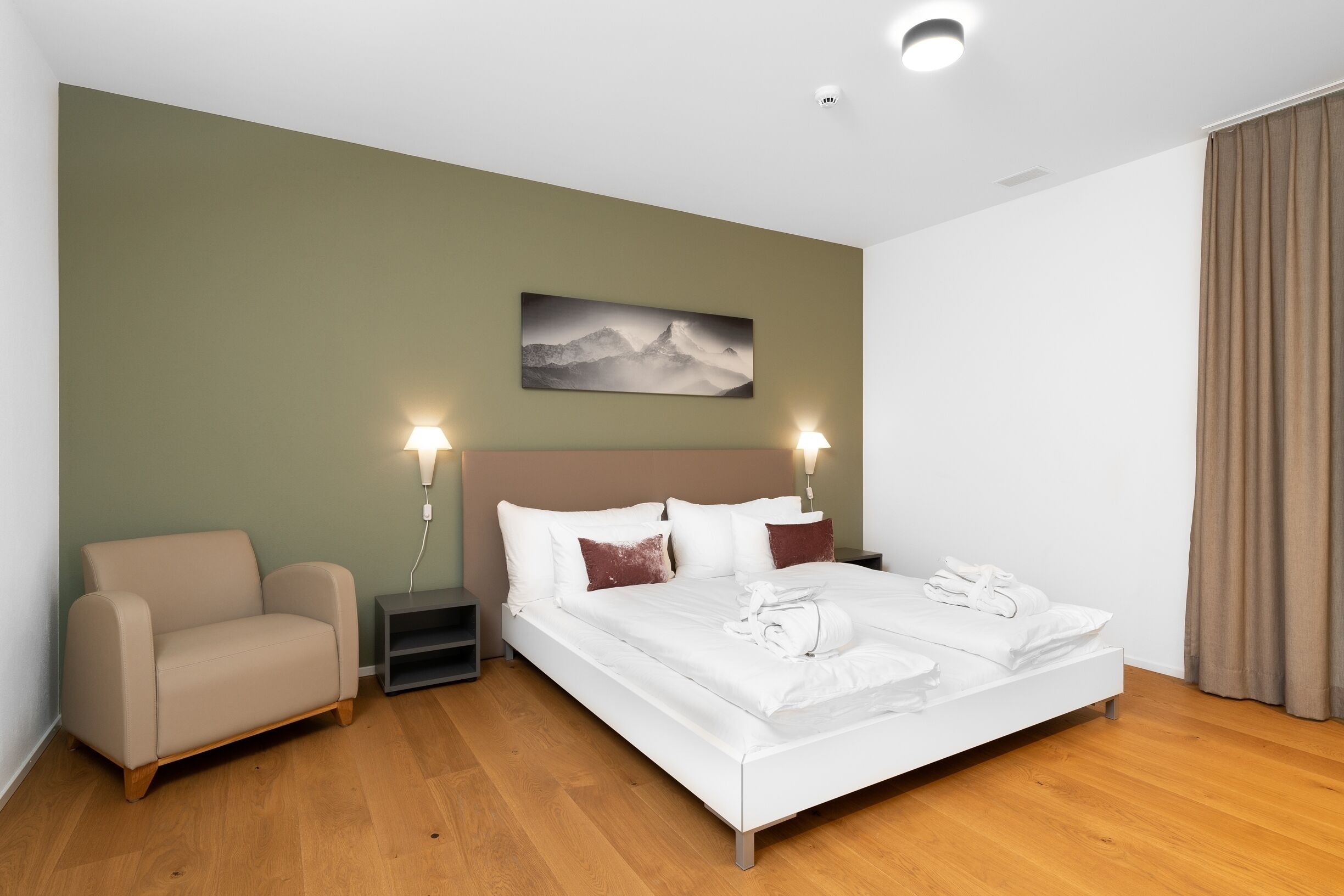 1 室のベッドルーム、WiFi、車椅子でアクセスできる設備