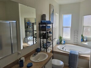 Towels, toilet paper