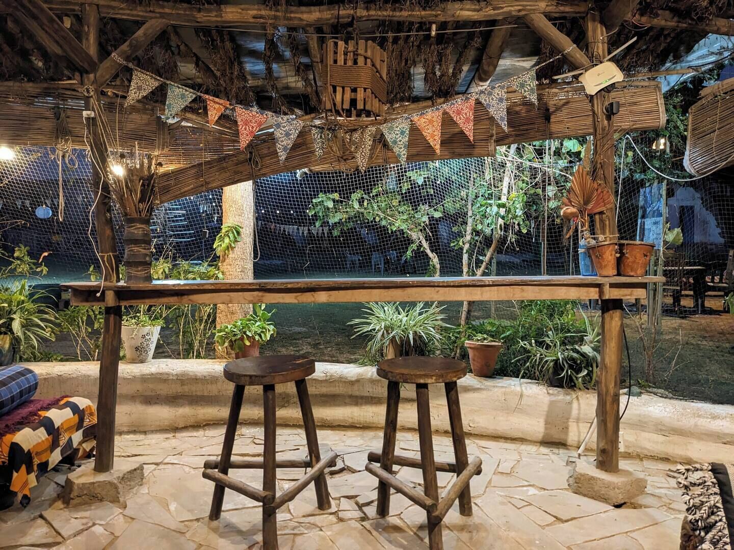 Overnattingsstedets uteområder