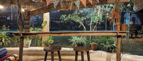 Overnattingsstedets uteområder