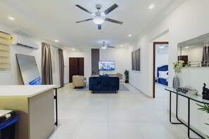 Interior - NOOK 1: Stylish 2BR with premium finishes, custom décor & stunning views. (Takoradi)