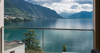 Swiss Hotel Apartments-Montreux Montreux Two Bedroom Lake View Apartments and Spa D 4.10