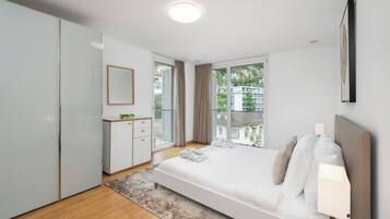 2 Schlafzimmer, Zimmersafe, Bügeleisen/Bügelbrett, kostenloses WLAN