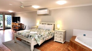 1 chambre, literie fournie