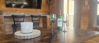 Peaceful 2-bedroom Tiny Home Log Cabin in outskirts of Franklin. Pet Friendly!