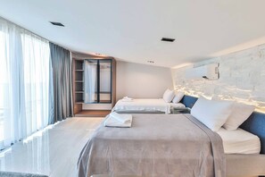 6 室のベッドルーム、WiFi、ベッドシーツ