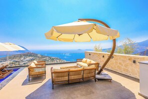 Terrace/patio - Villa Max View - Six Bedroom Villa, Sleeps 12 (Kalkan)