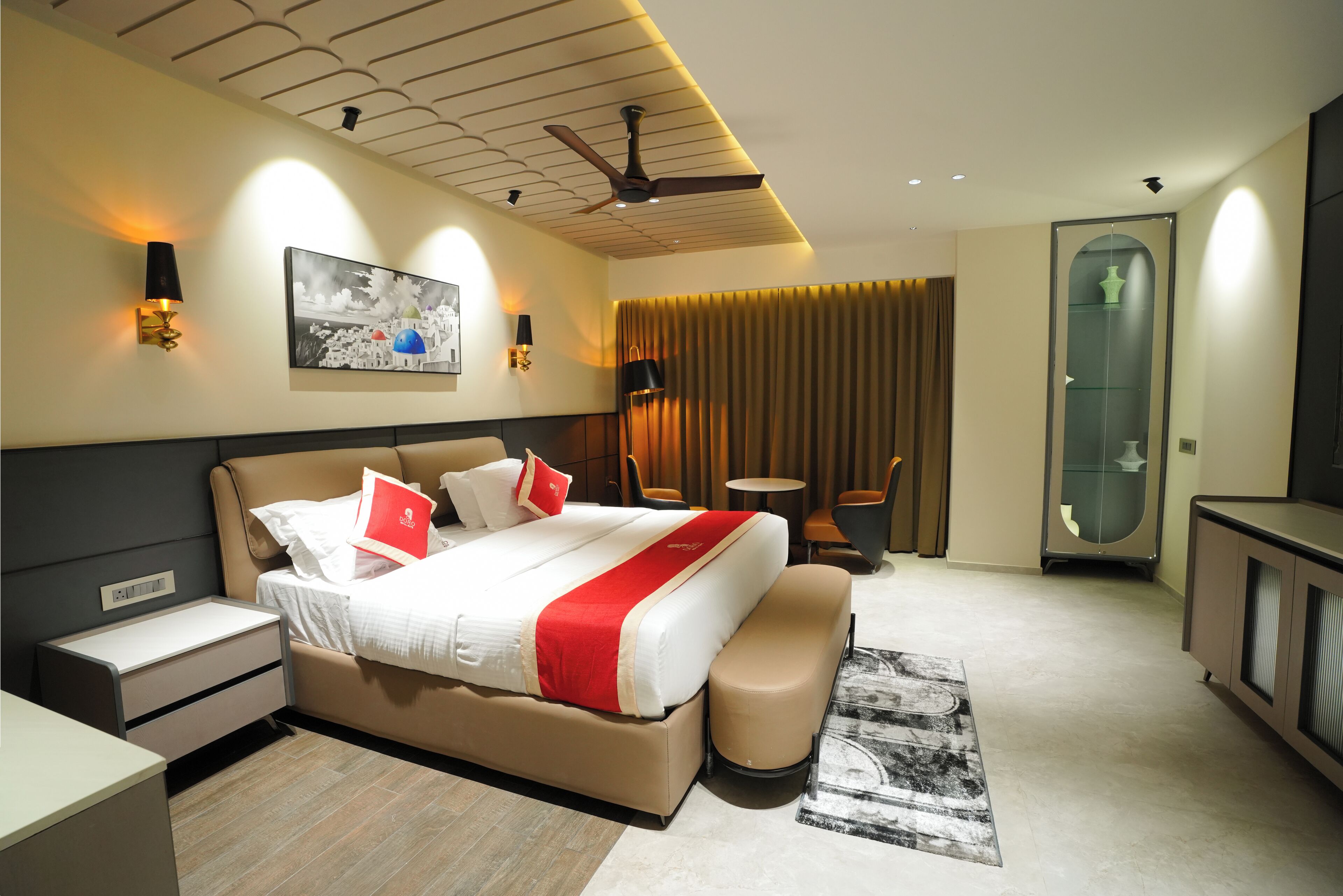 Deluxe-Doppel- oder -Zweibettzimmer