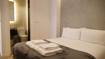 Studio Deluks | 1 kamar tidur, brankas, tirai kedap cahaya, dan kedap suara