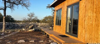 Cedar Haus on small farm near downtown