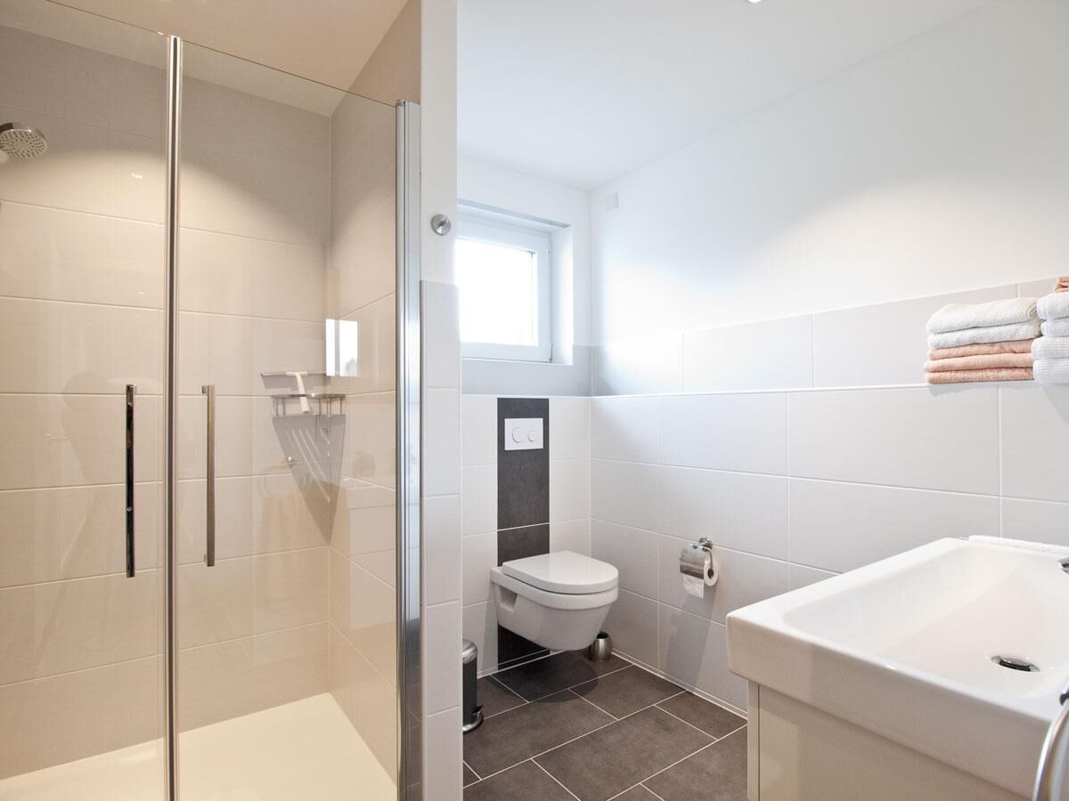 Douche, sèche-cheveux