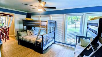 4 habitaciones, caja de seguridad en la habitación, wifi y ropa de cama