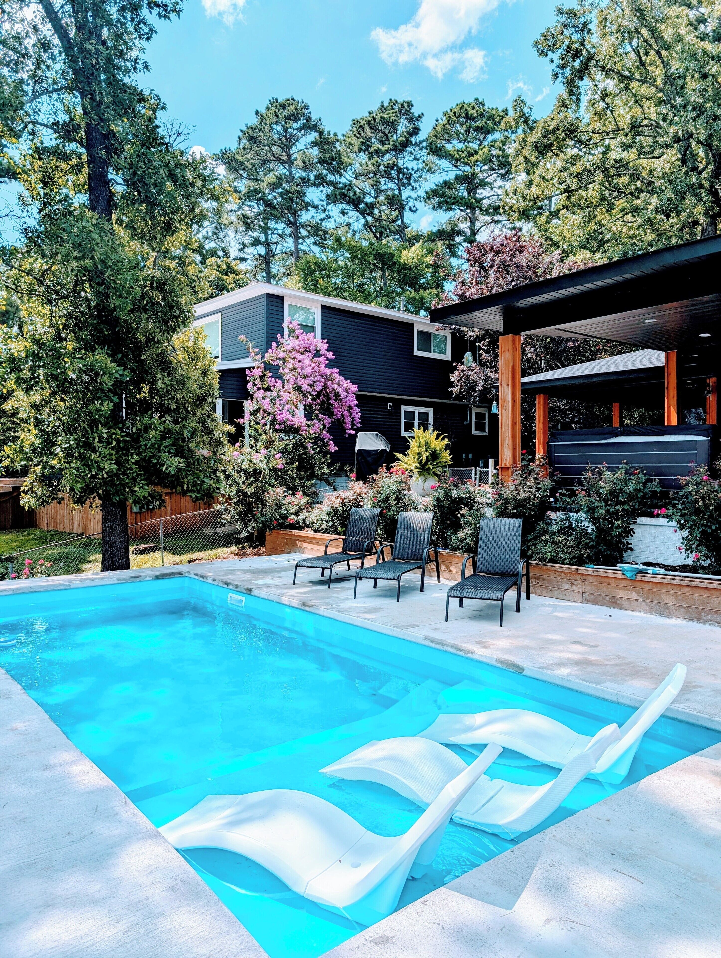 Außenpool, beheizter Pool