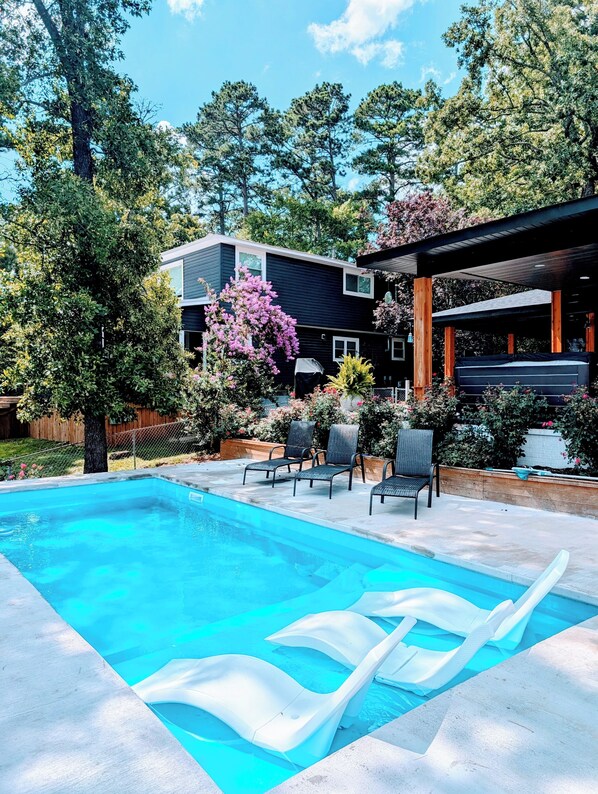 Außenpool, beheizter Pool