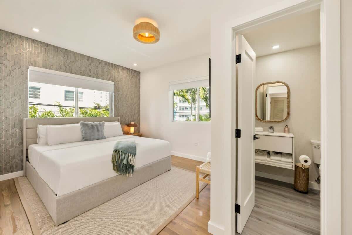 2 bedrooms, iron/ironing board, free WiFi, bed sheets