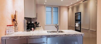 Standard Three Bedroom Apartment in Montreux with Lake View