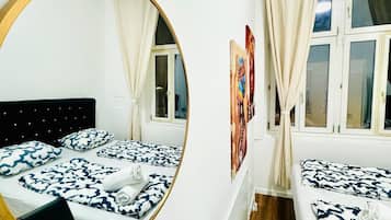 Basic-Zimmer | Bügeleisen/Bügelbrett, Bettwäsche