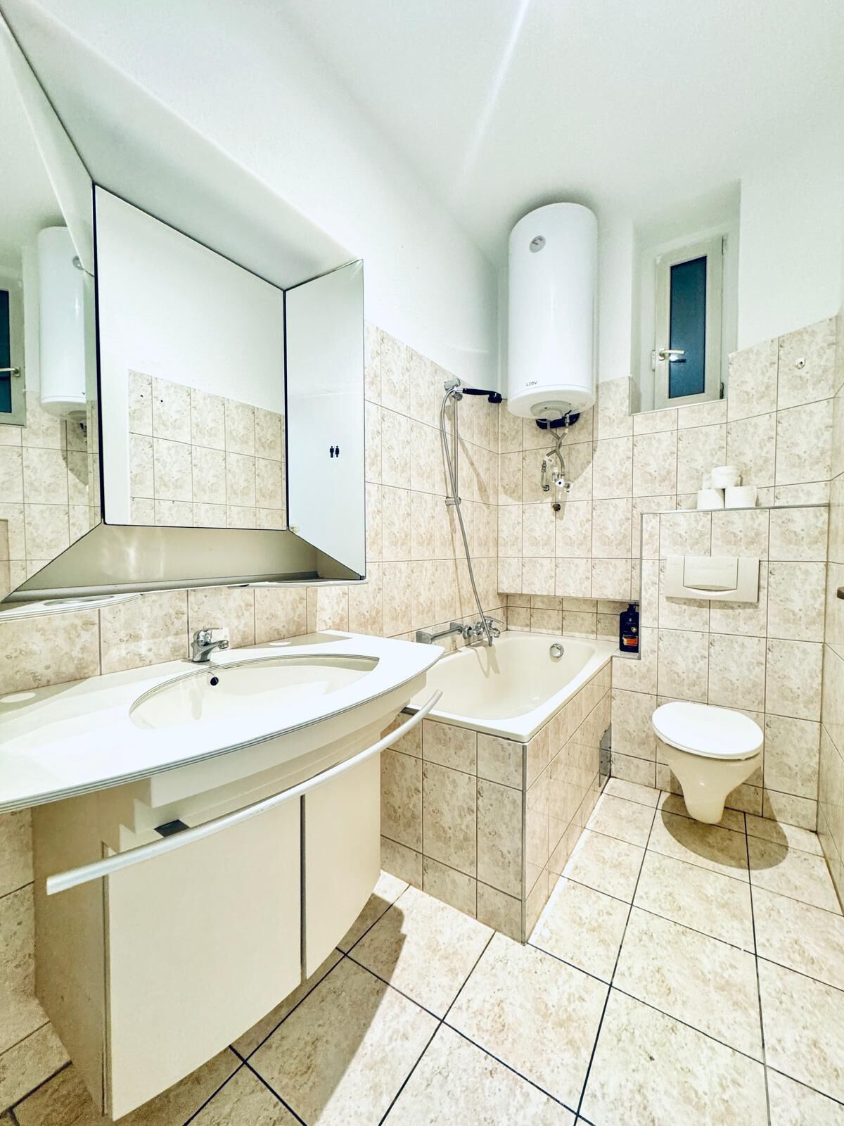 Salle de bain commune