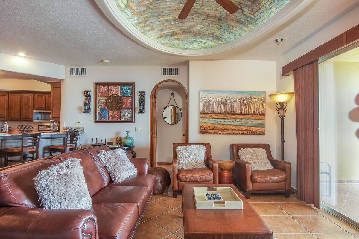 Condo, Multiple Beds, Balcony (Bella Sirena BE 604) | Living area | 42-inch flat-screen TV with digital channels, DVD player