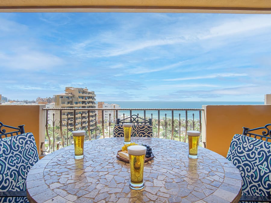 Condo, 1 King Bed with Sofa bed, Balcony (Bella Sirena BD 703) | Outdoor dining