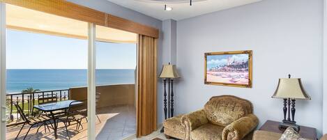 Appartamento, 1 letto king con divano letto, balcone (Bella Sirena BE 503) | Area soggiorno