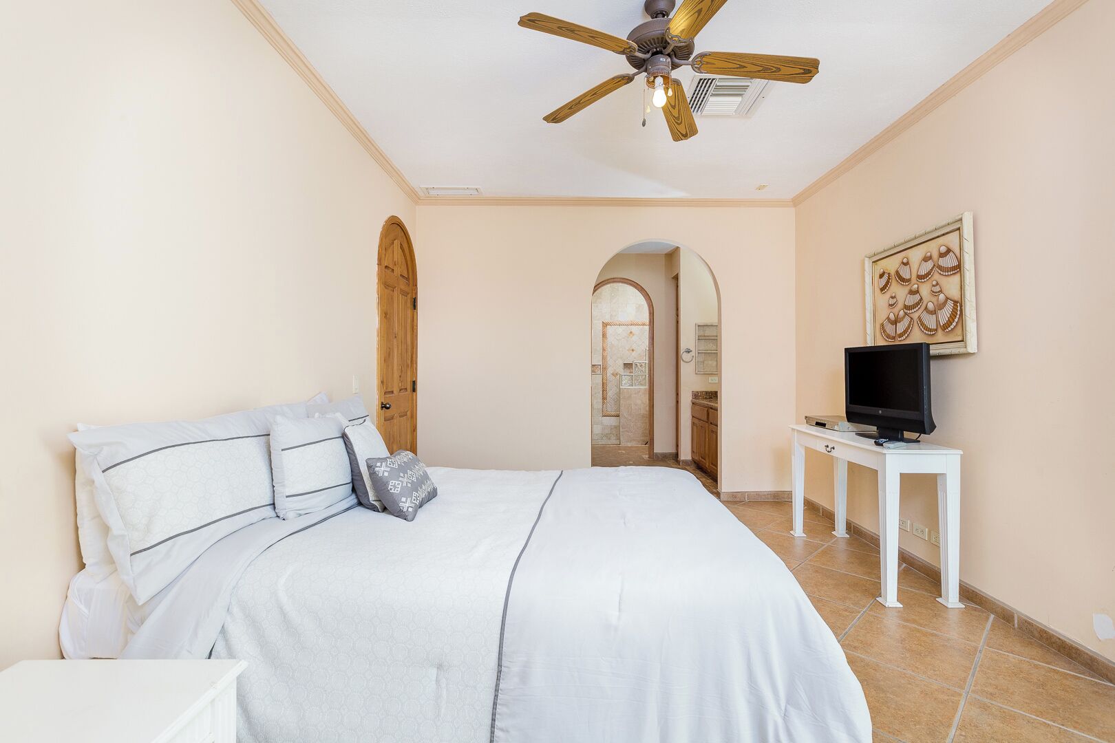 コンドミニアム クイーンベッド 2 台 パティオ ガーデンビュー (Casa Blanca CB 102) | 2 室のベッドルーム、客室ごとに異なる装飾、客室ごとに異なるインテリア