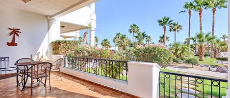 Condo, Multiple Beds, Balcony, Garden View (Casa Blanca CB 105) | Outdoor dining