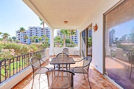 Condo, Multiple Beds, Balcony, Garden View (Casa Blanca CB 105) | View from room