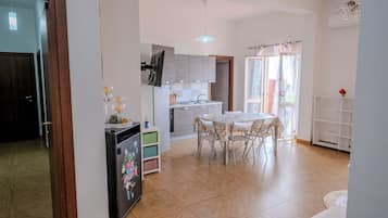 Villa, Patio, Beach View | Living area | 32-inch TV with cable channels