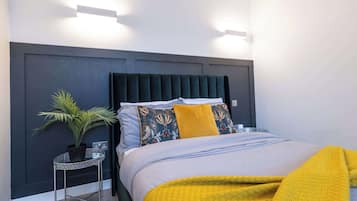 1 soverom, strykejern/-brett, wi-fi og sengetøy