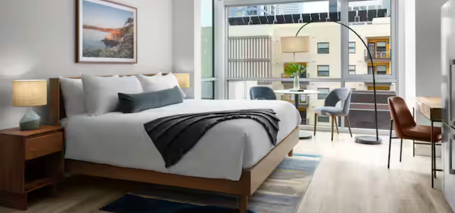 Roupas de cama premium, camas com colchões pillow-top