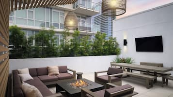 Rooftop terrace