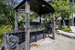 公寓式客房, 1 张双人床和 1 张沙发床 (Kona Islander Inn#309) | 露台