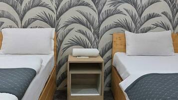 Desk, laptop workspace, free WiFi