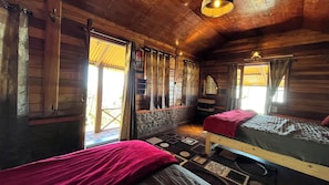 Familienchalet, Bergblick
