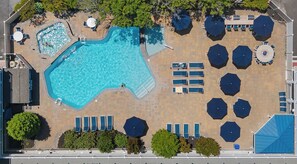 A heated pool - Beachcomber Resort 1bedroom Double Suite (Avalon)