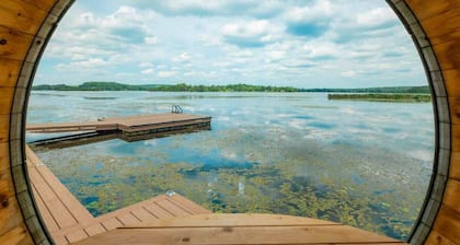 Lakeside Retreat - Pool+GolfSim+HotTub+Sauna+Gym