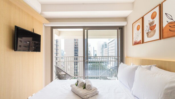 Iron/ironing board, WiFi (free), bed sheets - HPaulista (São Paulo)