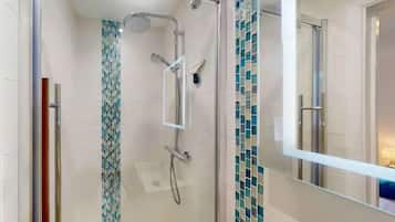 Hair dryer, towels