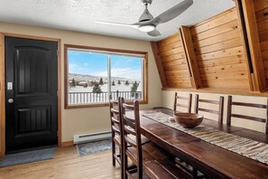 Dining - The Escape at Bear Lake | Private Hot Tub | Boat Parking (Garden City)