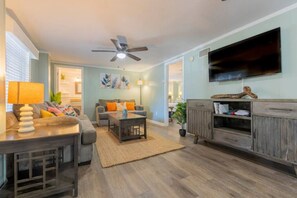 Smart TV, video games, DVD player