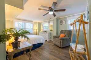 5 bedrooms, iron/ironing board, travel crib, free WiFi