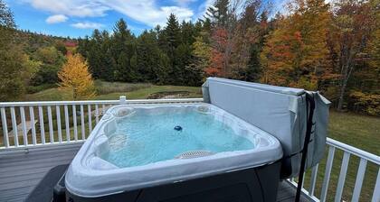 Southern Vermont Retreat w/ Hot Tub, Fire Pit, & Bunk Room