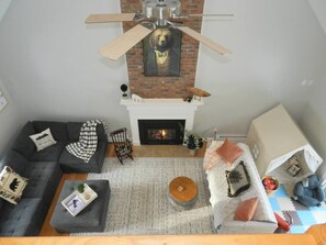 Smart TV, fireplace, video games - Southern Vermont Retreat w/ Hot Tub, Fire Pit, & Bunk Room (Windham)