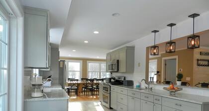 Play & Relax in Windham – Spacious Bedrooms, Hot Tub, Fire Pit & Basement Den