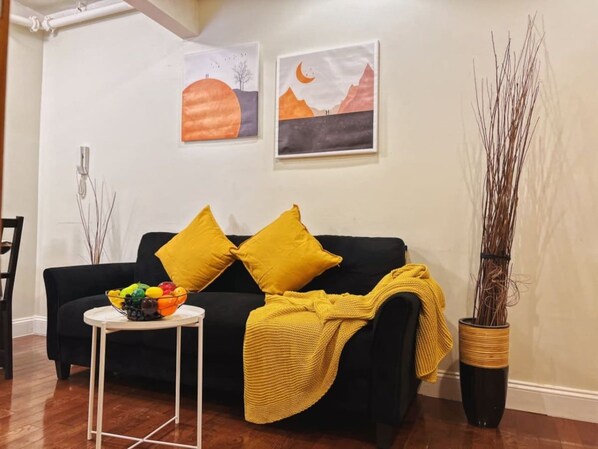 A compact 2-bedroom unit complete with all the basic essentials to have a relaxing stay